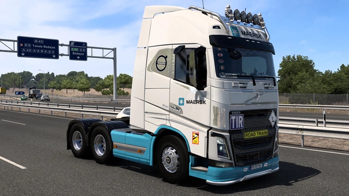 Skin Maersk Volvo FH 2012 V1.0