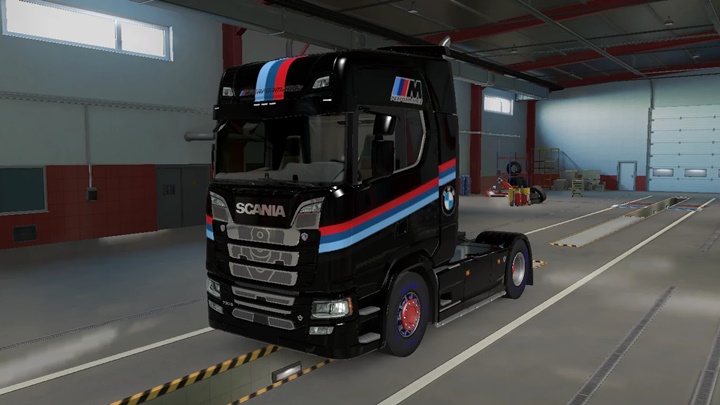 BMW Skin for Scania S Nextgen Truck V1.0