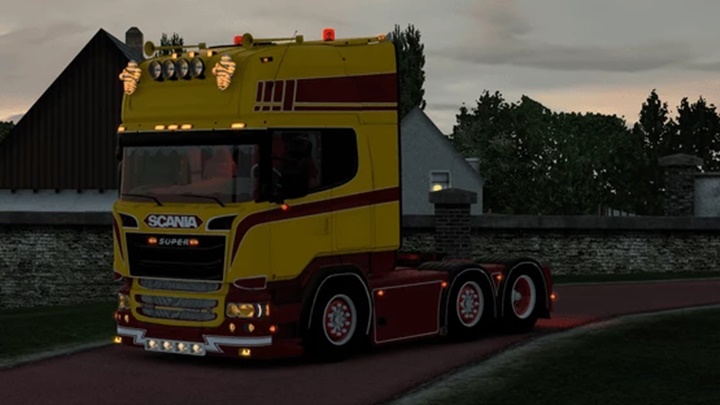 M. Vreugdenhil Looklike Skin for Scania PGR-Series V1.0