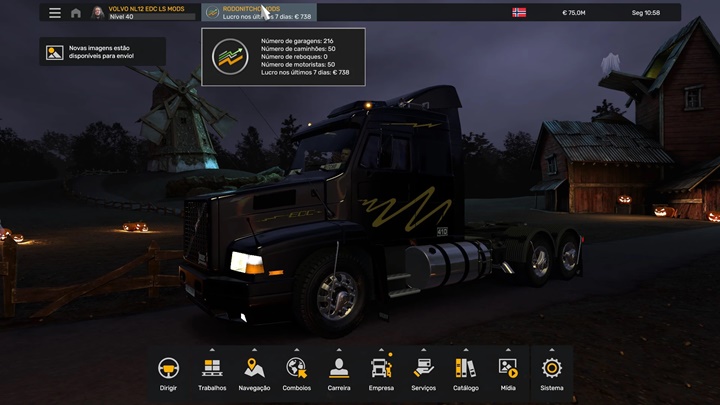 Profile Volvo NH12 EDC LS Mods V1.0
