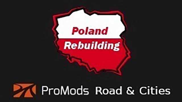 ETS2 1.53 - ProMods Road & Cities Poland Rebulding Merge V2.5.11.1A