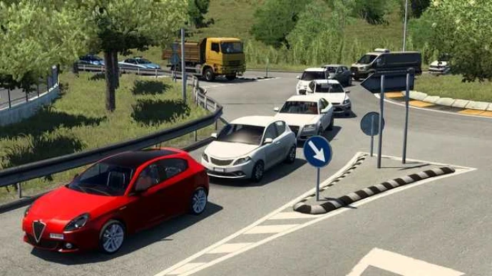 ETS2 1.53 - Real SCS AI Country Spawns Mod V1.2.1