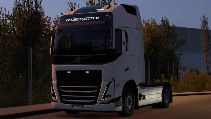 ETS2 1.53 - Orange DRL for Volvo FH 2021 V1.0