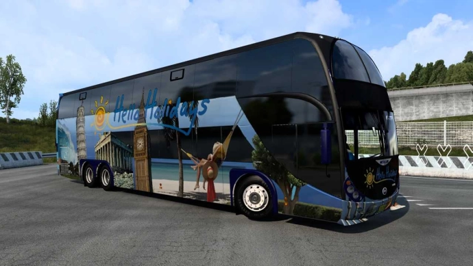 ETS2 1.54 - BigBus Traffic Pack V2.0.11