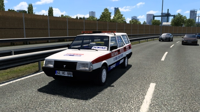 ETS2 1.54 - Tofas Kartal Emergeny Service