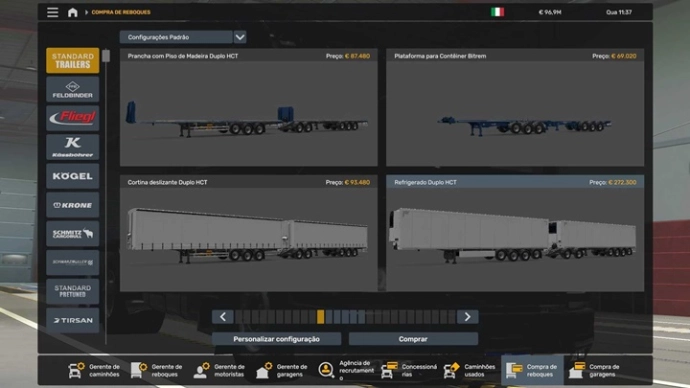ETS2 1.54 - All Trailers Unlocked V1.0