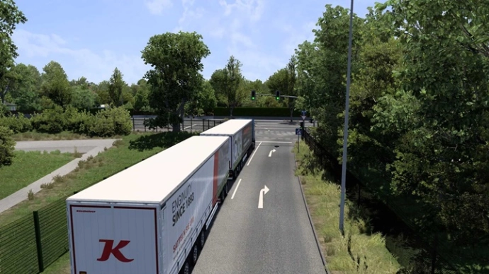 ETS2 1.55 - Traffic Light Open Longer Mod V1.0