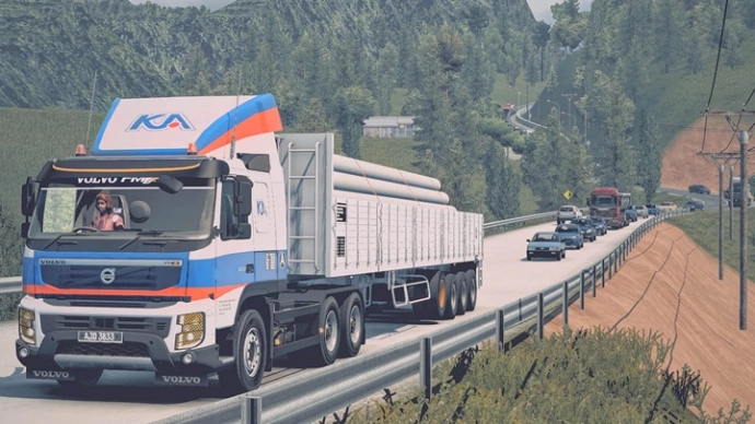 ETS2 1.54 - Map Sitinjau Lauik V18 (Tayangan Perdana) V1.0