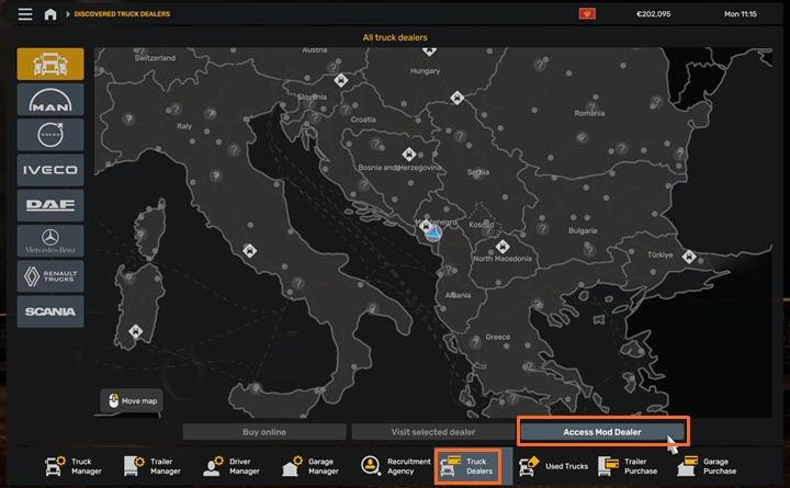 ETS 2 Truck Dealer