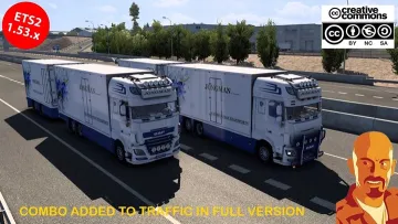 DAF XF 116 510 Flower Shuttle V2.1