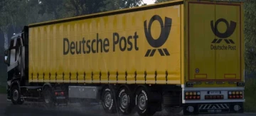 ETS2 1.53 - Deutsche Post Skin (SCS Box Trailer) V1.0