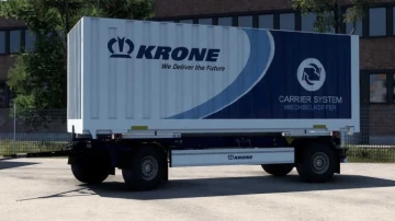 ETS2 1.54 - Krone Profi Box Carrier Pack V1.6.5