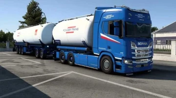 ETS2 1.54 - Feldbinder Body for Rigid and Revised Trailer Addon V2.1