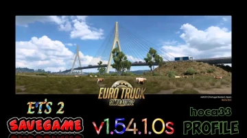 ETS2 - Save Game (Profile) V1.54.1.0s
